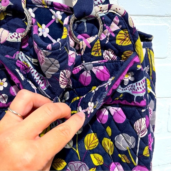 Vera Bradley Shoulder Tote Bag w/Two Magnetic Front Pocket - Picture 15 of 15